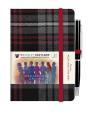 Auld Lang Syne Grey Mini Hardback Notebook With Pen; 10.5cm X 7cm - Preview