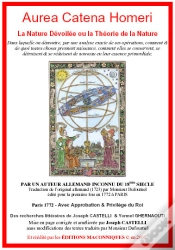 Capa do artigo Aurea Catena Homeri ; La Nature Devoilee Ou La Theorie De La Nature
