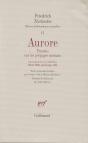 Aurore ; Pensees Sur Les Prejuges ; Fragments Posthumes (1879-1881) - Preview