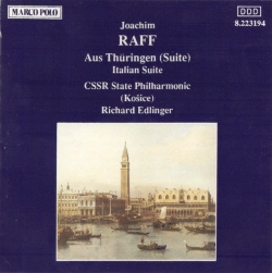 Capa do artigo Aus Thüringen (Suite) / Italian Suite - CD