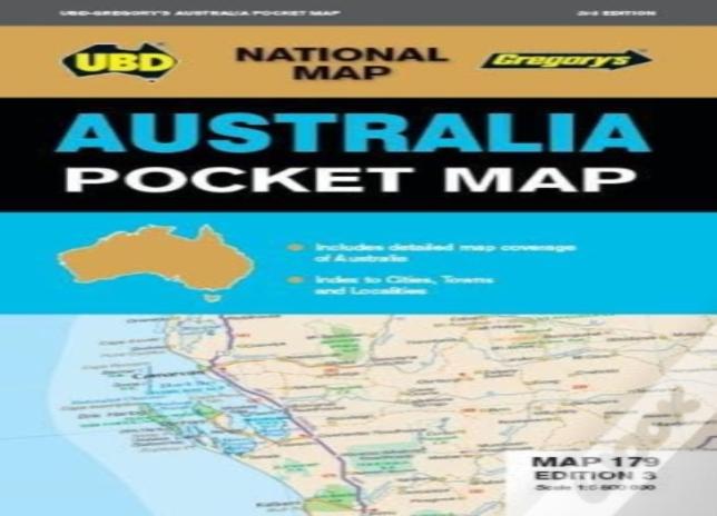 Australia Pocket Map 179 3rd Ed