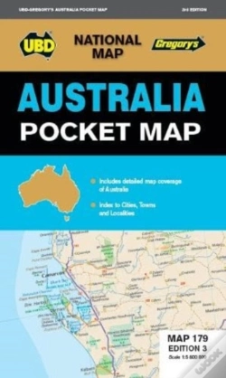 Capa do artigo Australia Pocket Map 179 3rd Ed