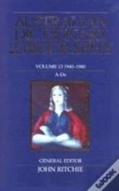 Capa do artigo Australian Dictionary Of Biography