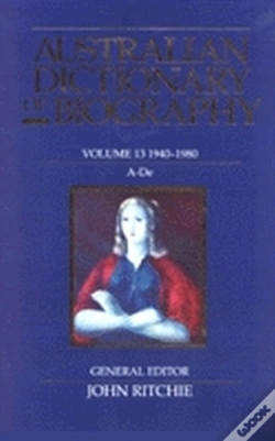 Capa do artigo Australian Dictionary Of Biography