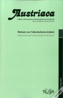 Capa do artigo Austriaca, N  71. Retours Sur L'Absolutisme Eclaire