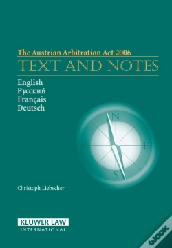 Capa do artigo Austrian Arbitration Act 2006: Text And Notes