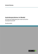 Austrokorporatismus Im Wandel