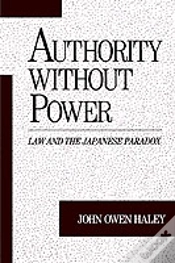 Capa do artigo Authority Without Power: Law & The Japanese Paradox