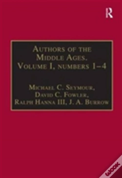 Capa do artigo Authors Of The Middle Ages. Volume I, Nos 1â€“4
