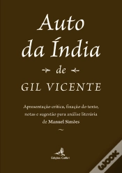 Capa do artigo Auto da Índia de Gil Vicente