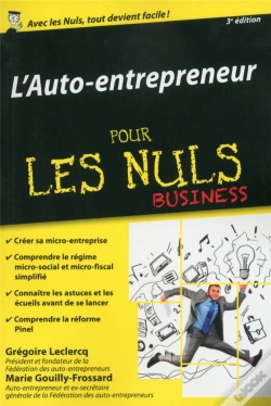 Capa do artigo Auto-Entrepreneur Poche Pour Les Nuls