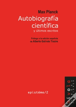 Capa do artigo Autobiografia Cientifica Y Ultimos Escritos. Max Planck