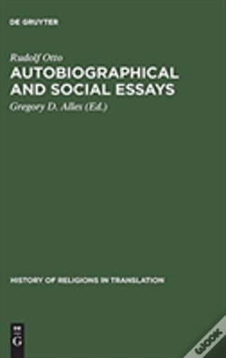 Capa do artigo Autobiographical And Social Essays