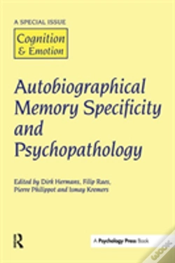 Capa do artigo Autobiographical Memory Specificity And Psychopathology