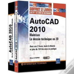 Capa do artigo Autocad 2010 - Coffret De 2 Livres : Maitrisez Le Dessin Technique En 2d