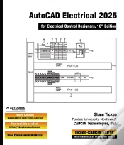 Capa do artigo Autocad Electrical 2025 For Electrical Control Designers, 16th Edition