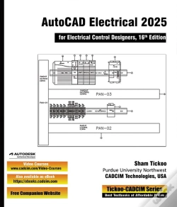 Capa do artigo Autocad Electrical 2025 For Electrical Control Designers, 16th Edition
