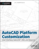 Autocad Platform Customization