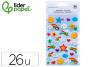 Autocolantes imaginovo arco-iris magic dreams com relevo 190x105 mm em blister - Preview
