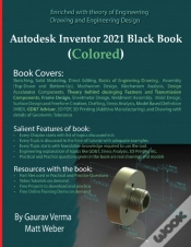 Capa do artigo Autodesk Inventor 2021 Black Book (Colored)