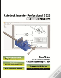 Capa do artigo Autodesk Inventor Professional 2025 For Designers, 25th Edition