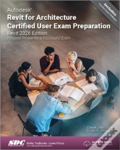Capa do artigo Autodesk Revit For Architecture Certified User Exam Preparation (Revit 2026 Edition)