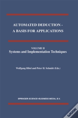 Capa do artigo Automated Deduction - A Basis For Applications Volume I Foundations - Calculi And Methods Volume Ii Systems And Implementation Techniques Volume Iii A