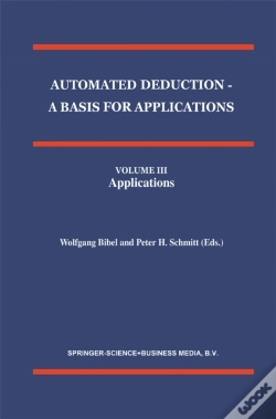 Capa do artigo Automated Deduction - A Basis For Applications Volume I Foundations - Calculi And Methods Volume Ii Systems And Implementation Techniques Volume Iii A