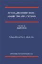 Automated Deduction - A Basis For Applications Volume I Foundations - Calculi And Methods Volume Ii Systems And Implementation Techniques Volume Iii A - Preview