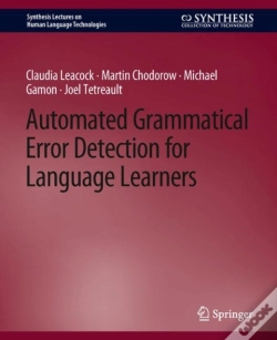 Capa do artigo Automated Grammatical Error Detection For Language Learners