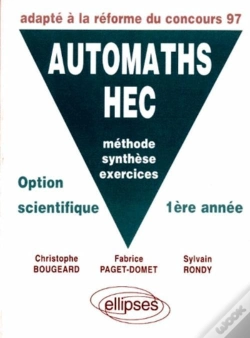 Capa do artigo Automaths Hec - Méthode, Synthèse, Exercices - Option Scientifique 1re Année