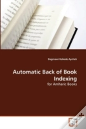 Capa do artigo Automatic Back Of Book Indexing
