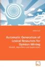 Automatic Generation Of Lexical Resource - Preview