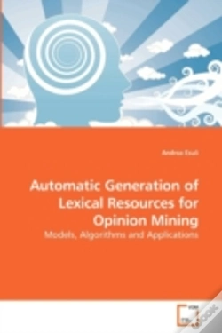 Capa do artigo Automatic Generation Of Lexical Resource