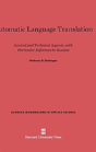Automatic Language Translation - Preview