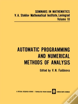 Capa do artigo Automatic Programming And Numerical Methods Of Analysis