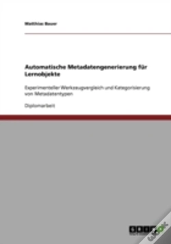 Capa do artigo Automatische Metadatengenerierung Fur Lernobjekte