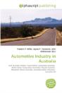 Automotive Industry In Australia - Preview