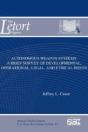 Autonomous Weapon Systems: A Brief Survey Of Developmental, Operational, Legal, And Ethical Issues - Preview