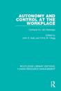 Autonomy And Control At The Workplace - Preview