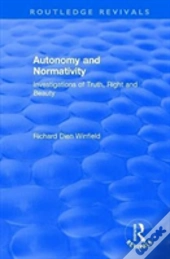 Autonomy And Normativity