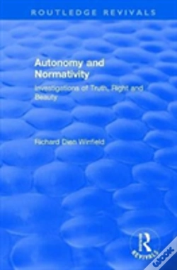 Capa do artigo Autonomy And Normativity