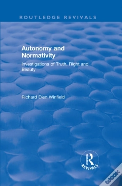 Capa do artigo Autonomy And Normativity