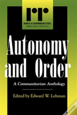 Capa do artigo Autonomy And Order
