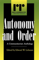 Autonomy And Order