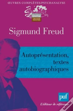 Capa do artigo Autoprésentation, Textes Autobiographiques