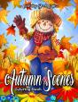 Autumn Scenes Coloring Book - Preview