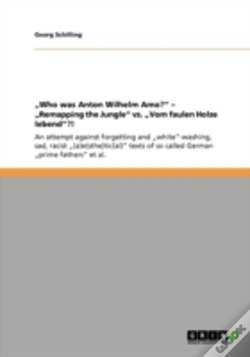 Capa do artigo Auwho Was Anton Wilhelm Amo?" - Auremapping The Jungle" Vs. Auvom Faulen Holze Lebend"?!