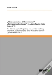 Capa do artigo Auwho Was Anton Wilhelm Amo?" - Auremapping The Jungle" Vs. Auvom Faulen Holze Lebend"?!