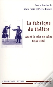 Capa do artigo Aux Origines De La Mise En Scène ; 1650-1880